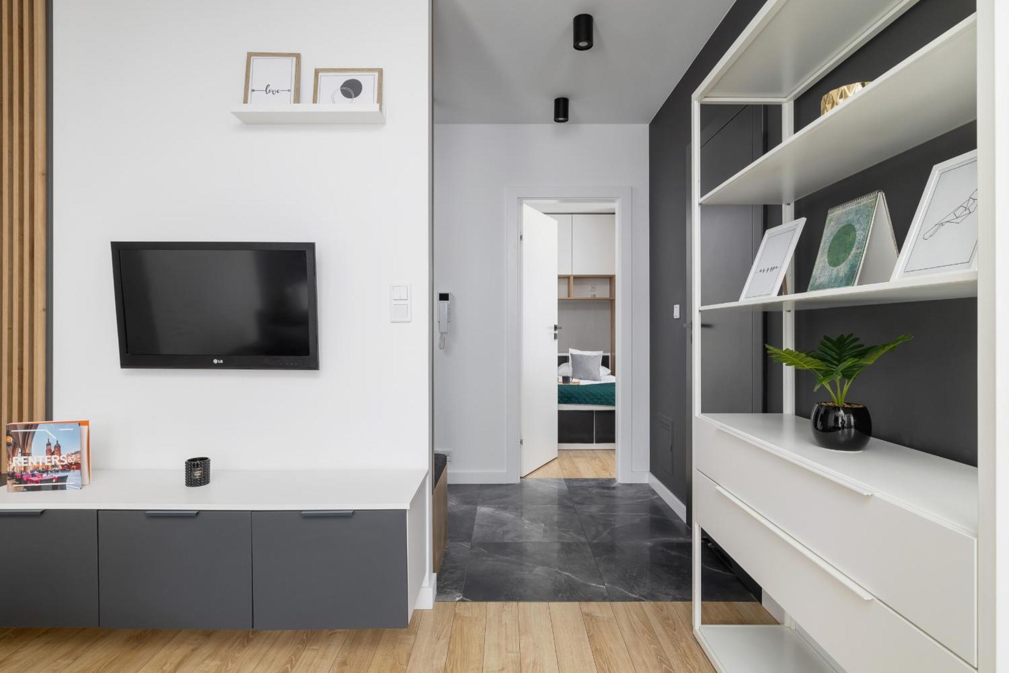Elegant Apartment In Cracow With Balcony, Parking And Desk By Noclegi Renters Cracovia Exterior foto