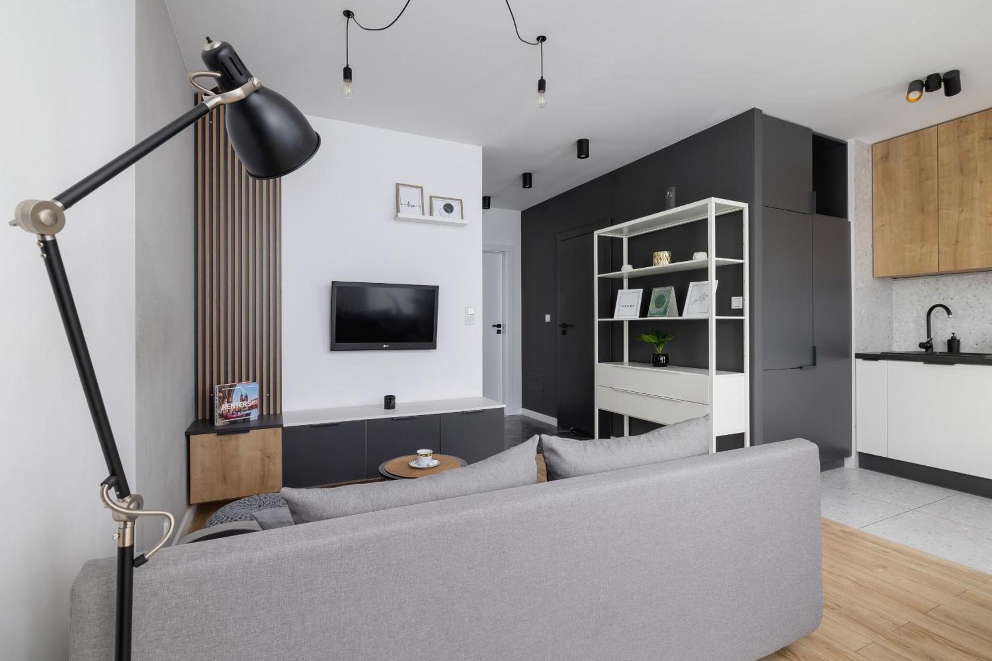 Elegant Apartment In Cracow With Balcony, Parking And Desk By Noclegi Renters Cracovia Exterior foto